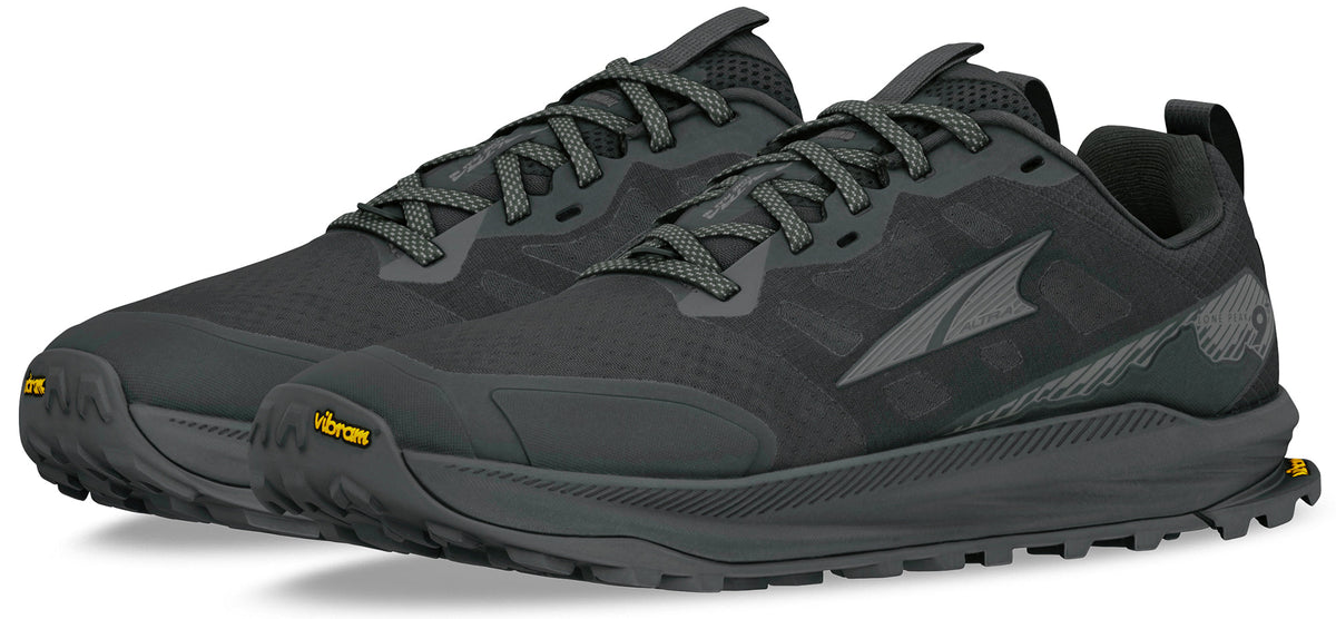 Altra Lone Peak 9+ WIDE FIT Mens Trail Running Shoes - Black