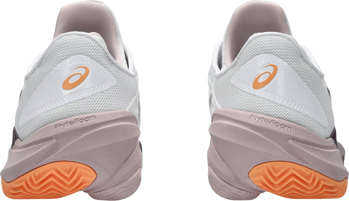Asics Court FF 3 Clay Womens Tennis Shoes - White