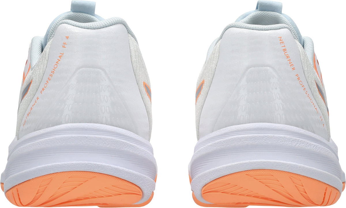 Asics Netburner Professional FF 4 Womens Netball Shoes - White