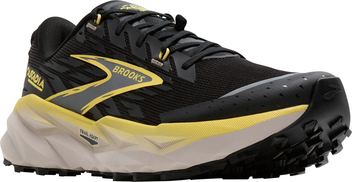 Brooks Cascadia 19 Mens Trail Running Shoes - Black