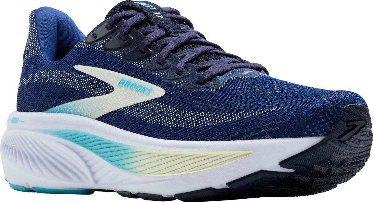 Brooks Ghost 17 WIDE FIT Womens Running Shoes - Blue