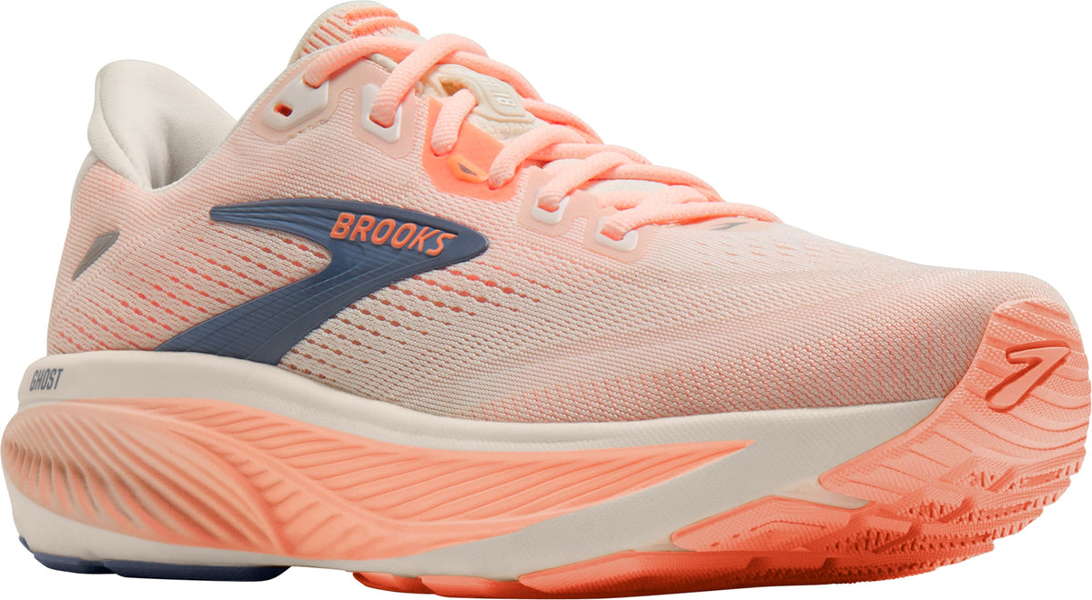 Brooks Ghost 18 WIDE FIT Womens Running Shoes - Orange