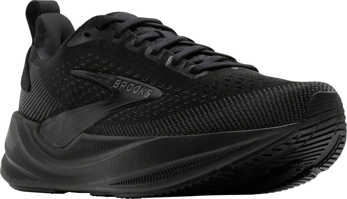Brooks Ghost Max 4 WIDE FIT Mens Running Shoes - Black