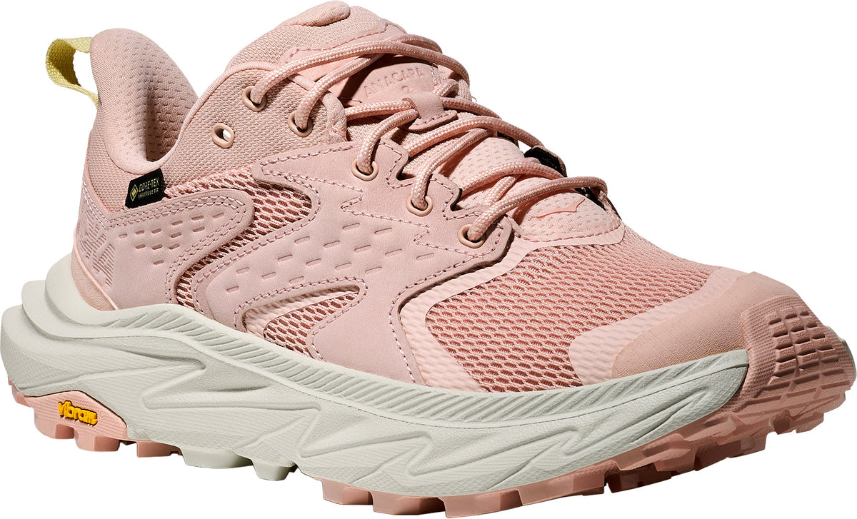 Hoka Anacapa 2 Low GORE-TEX Womens Walking Shoes - Pink