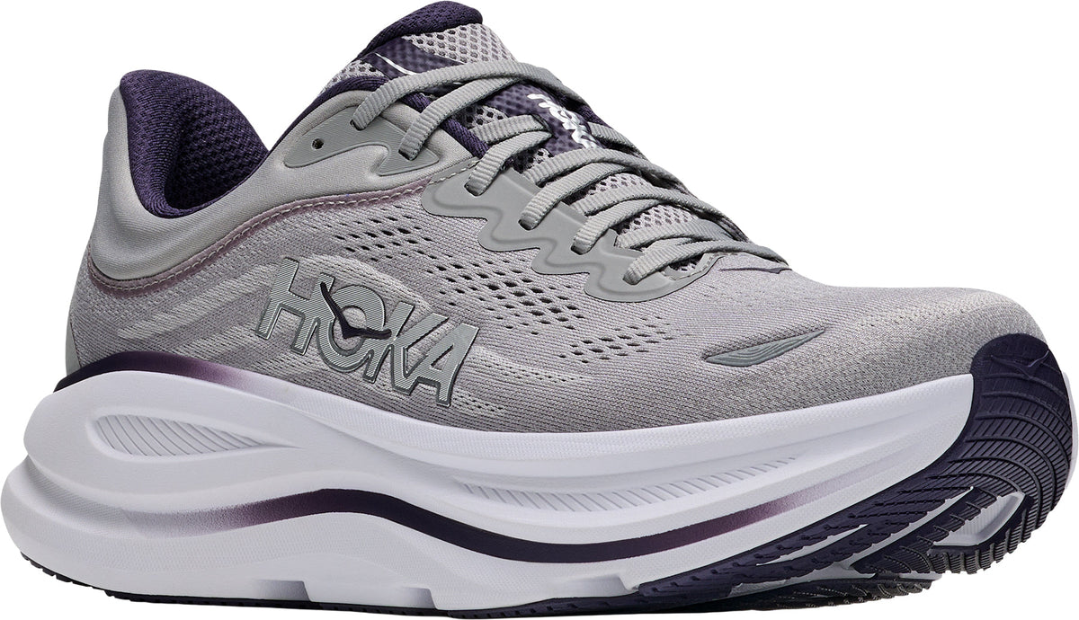 Hoka Bondi 9 Mens Running Shoes - Grey