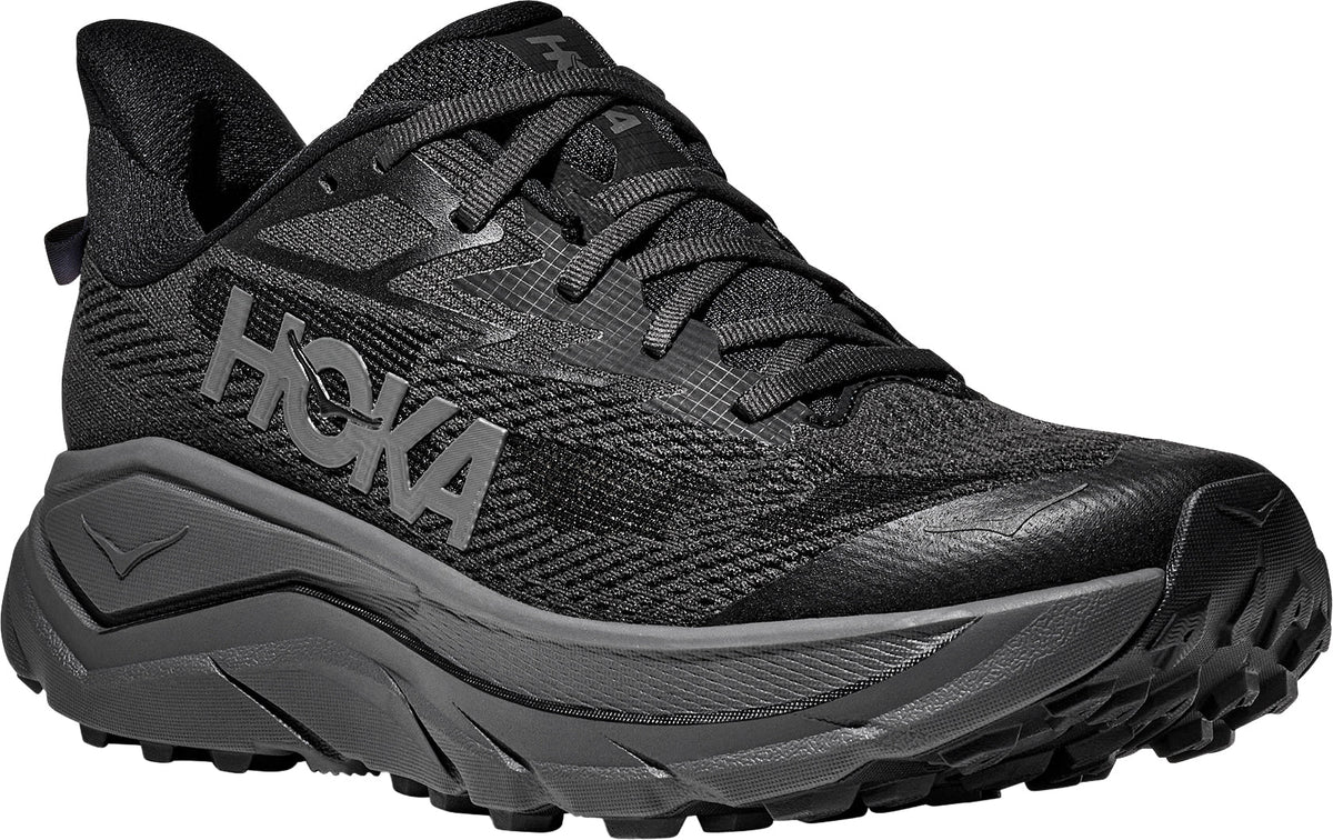 Hoka Challenger 8 Mens Trail Running Shoes - Black