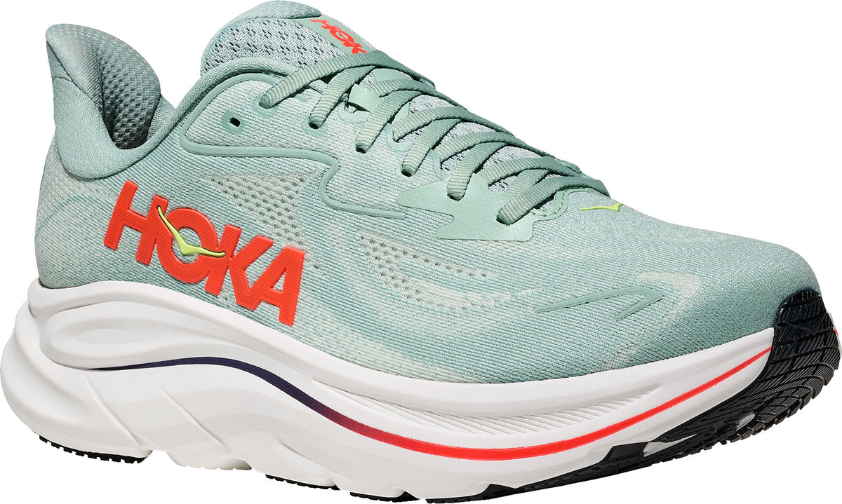 Hoka Clifton 10 Mens Running Shoes - Green