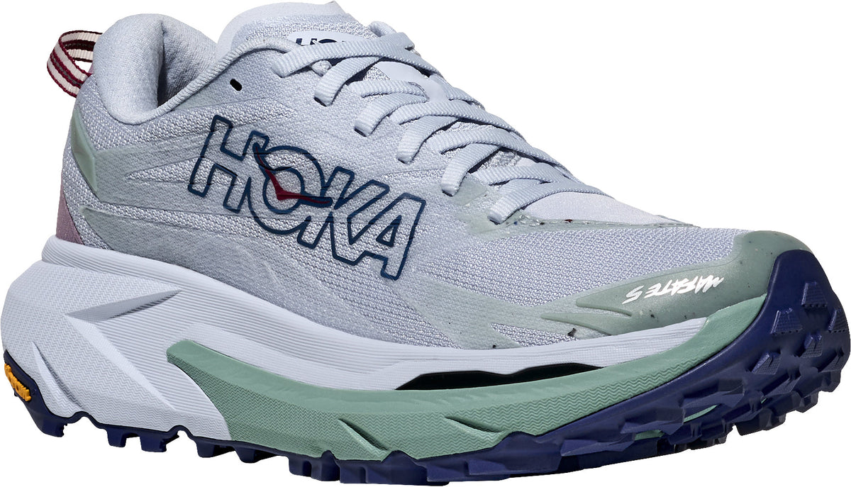 Hoka Mafate 5 Womens Trail Running Shoes - Blue