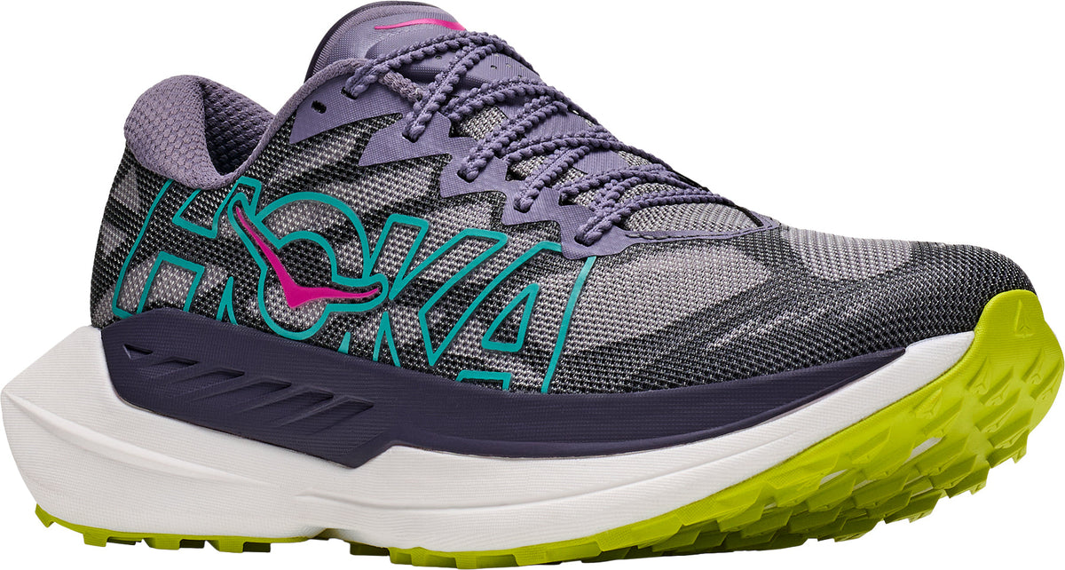 Hoka Rocket X Womens Trail Running Shoes - Purple