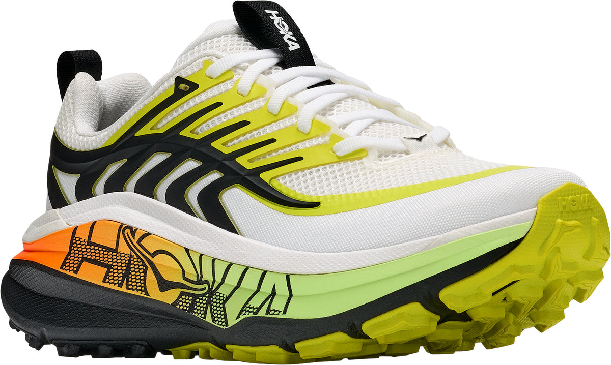 Hoka Stinson 8 Womens Trail Running Shoes - White