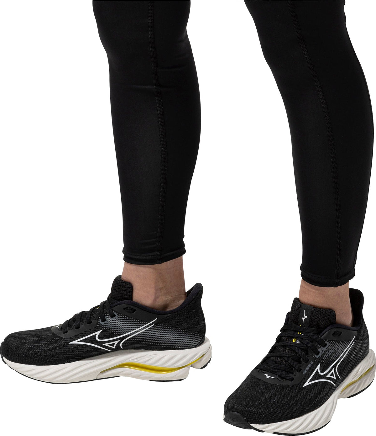 Mizuno Wave Inspire 21 WIDE FIT (D) Womens Running Shoes - Black