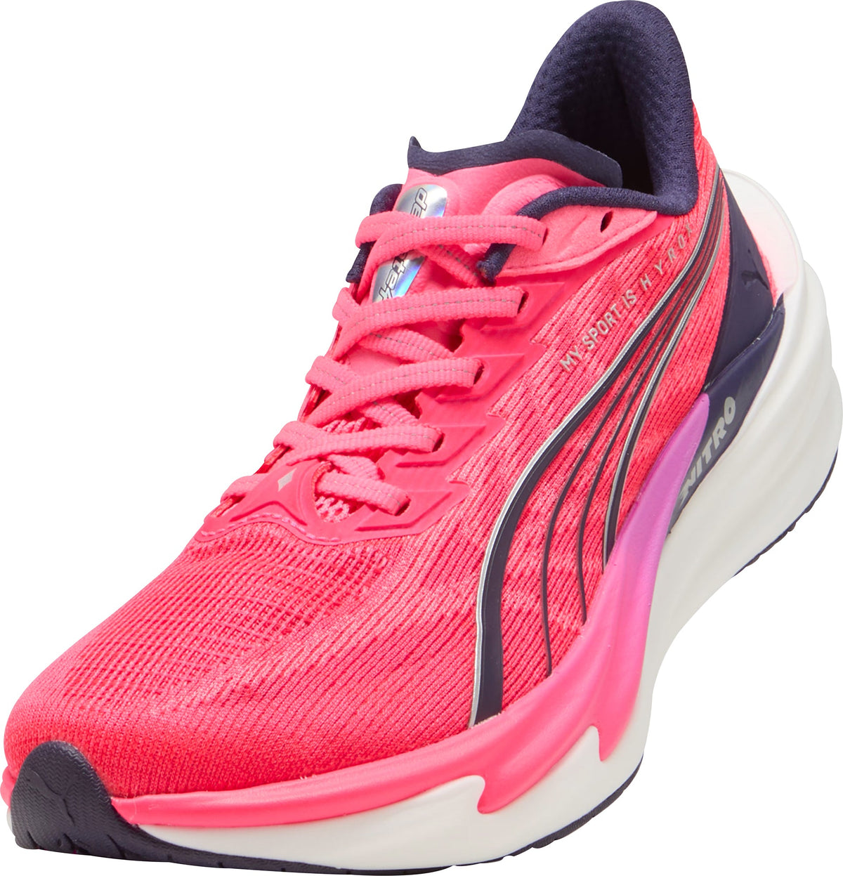 Puma Deviate Nitro 4 HYROX Womens Running Shoes - Pink
