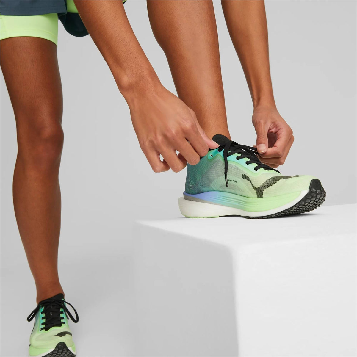 Puma Deviate Nitro Elite 2 Womens Running Shoes - Green