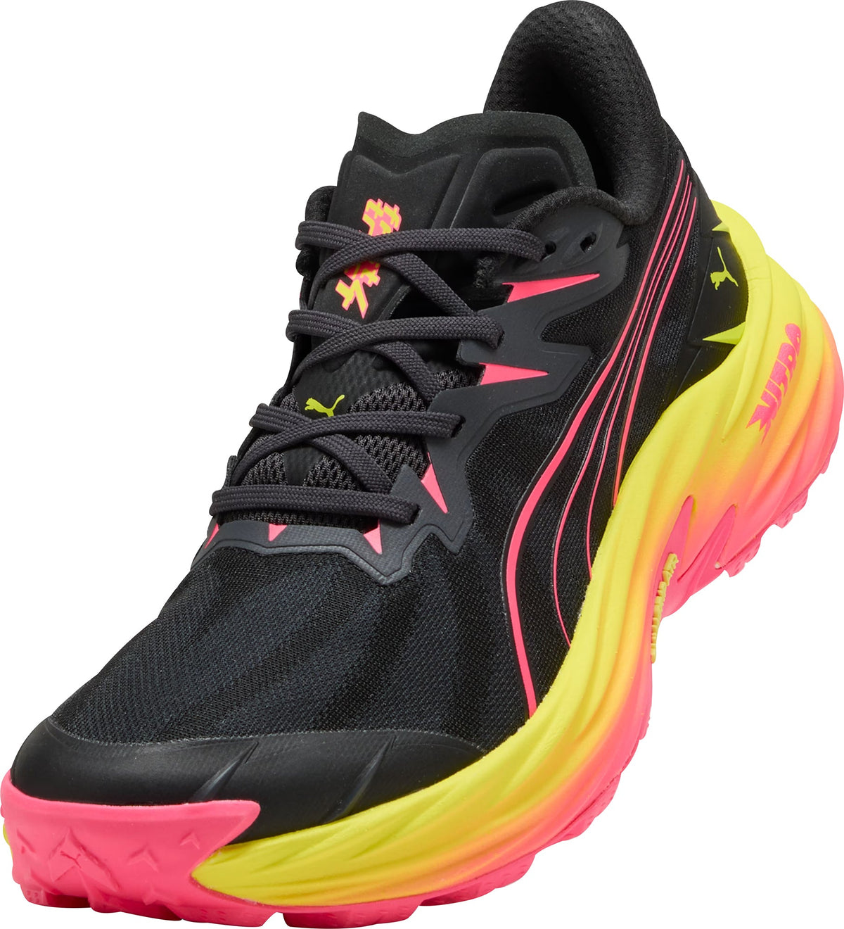 Puma Fast-Trac Nitro 4 Mens Trail Running Shoes - Black