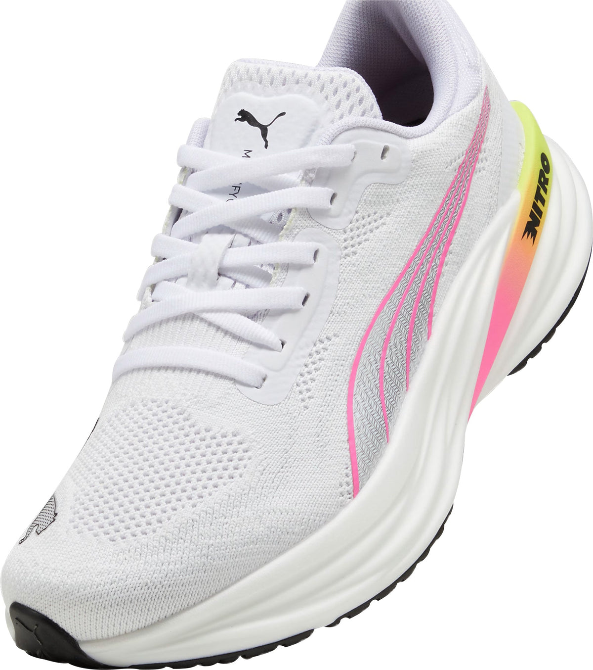 Puma Magnify Nitro 2 Womens Running Shoes - White