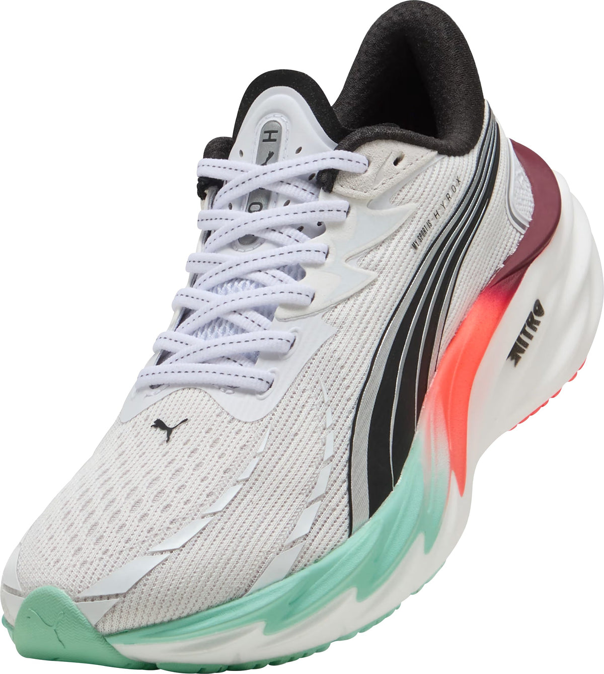 Puma Velocity Nitro 4 HYROX Womens Running Shoes - White