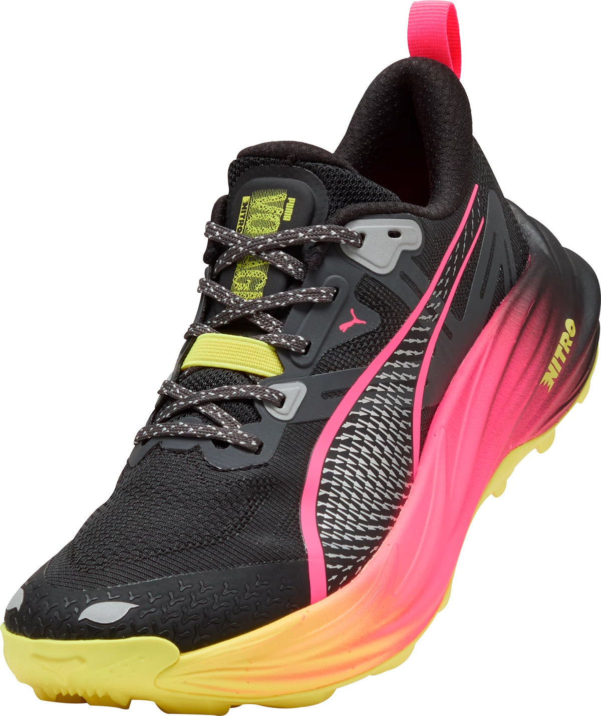 Puma Voyage Nitro 4 Womens Trail Running Shoes - Black