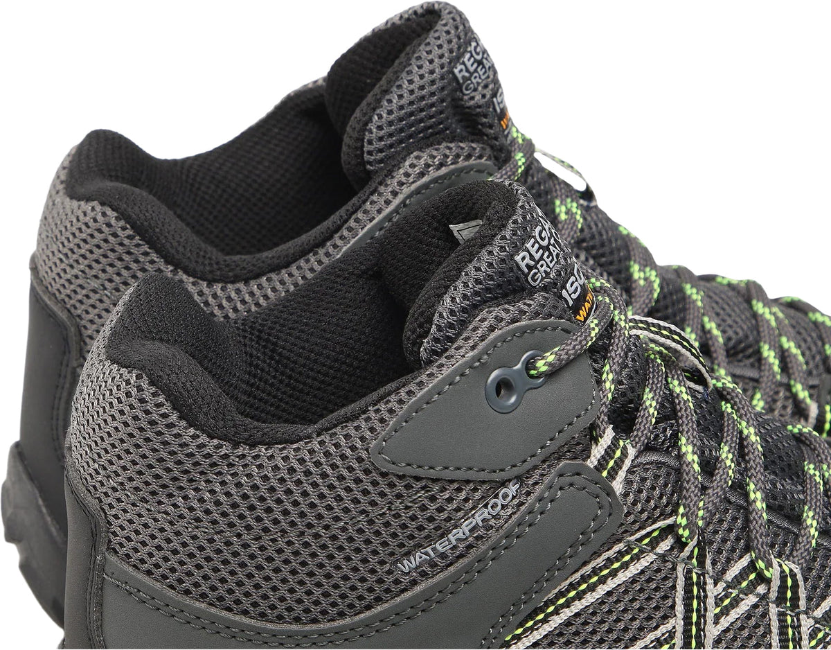 Regatta Edgepoint Waterproof Mens Walking Boots - Grey
