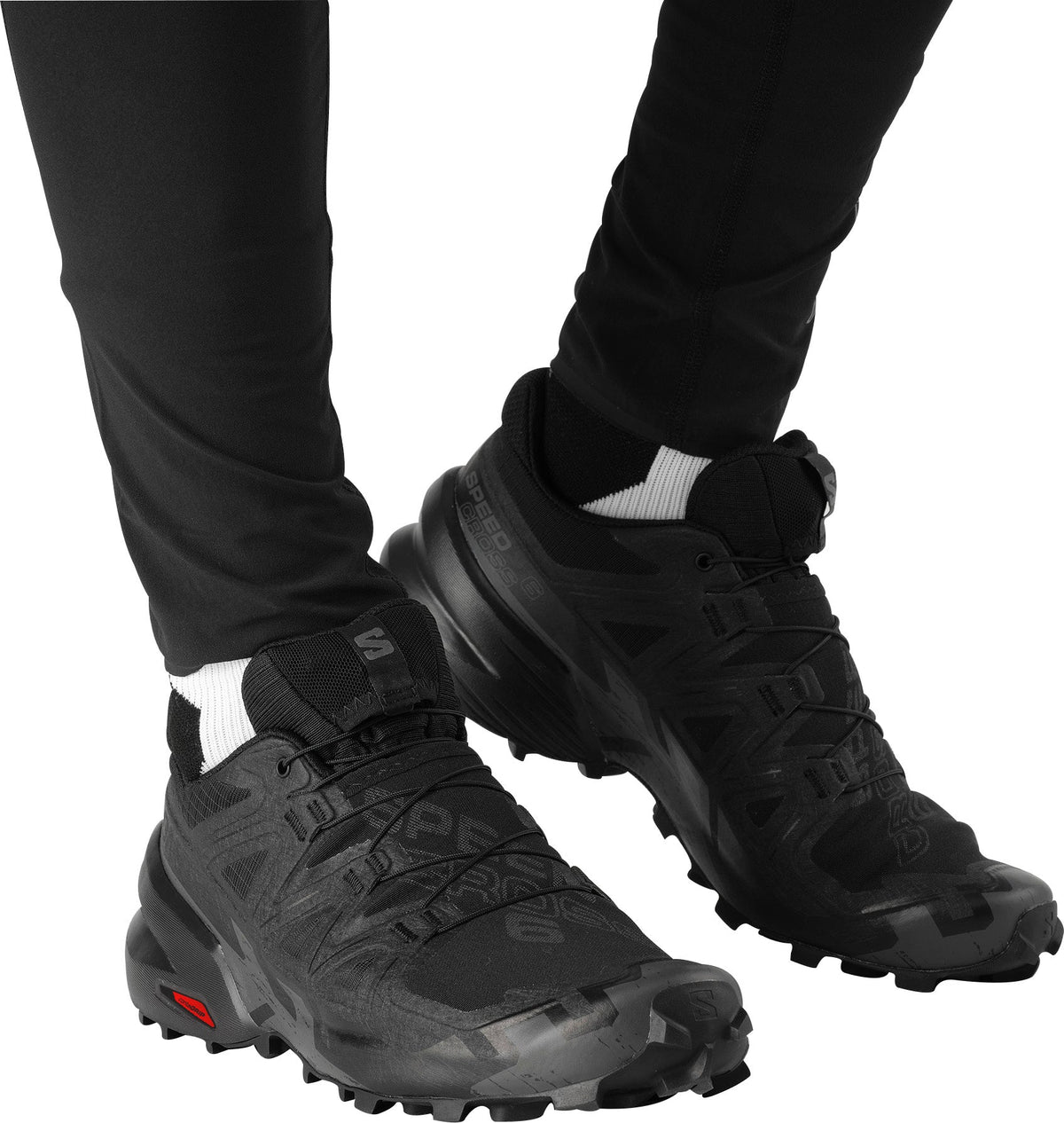 Salomon Speedcross 6 Mens Trail Running Shoes - Black