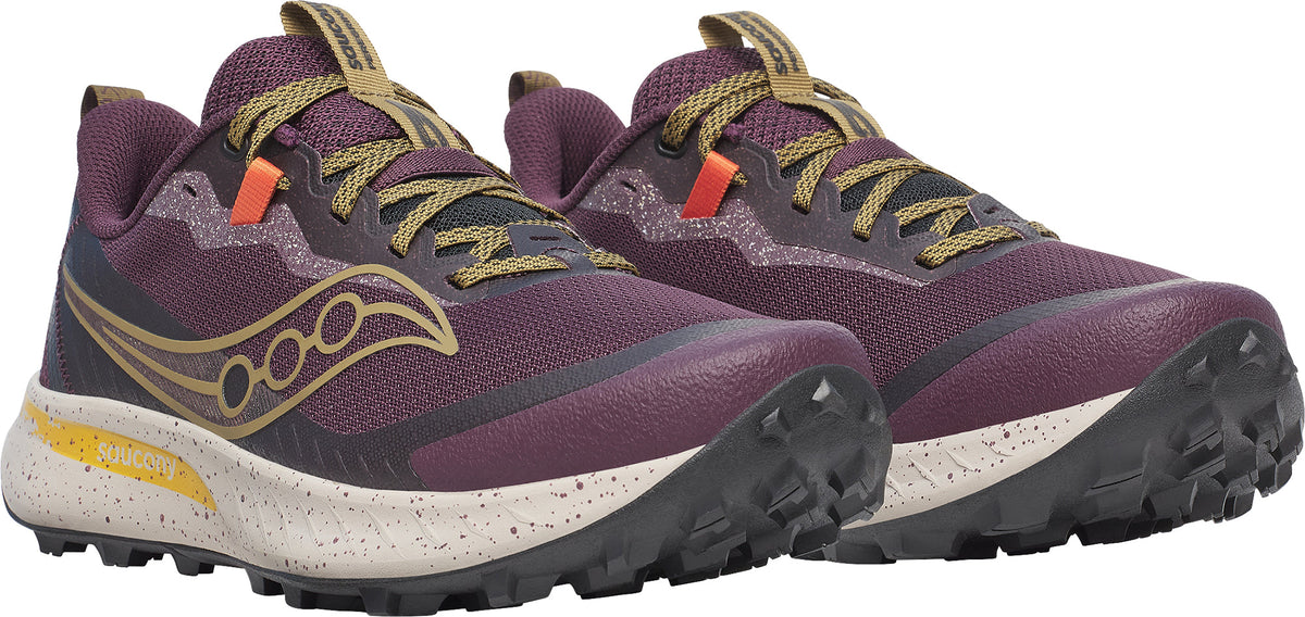 Saucony Peregrine 15 Mens Trail Running Shoes - Purple