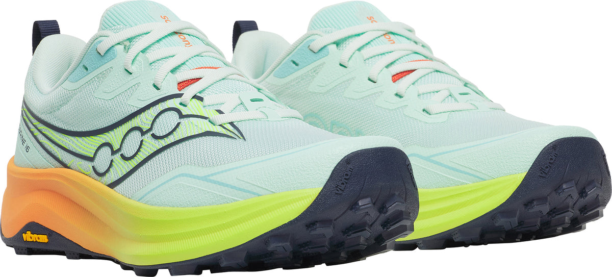Saucony Peregrine 16 Womens Trail Running Shoes - Blue