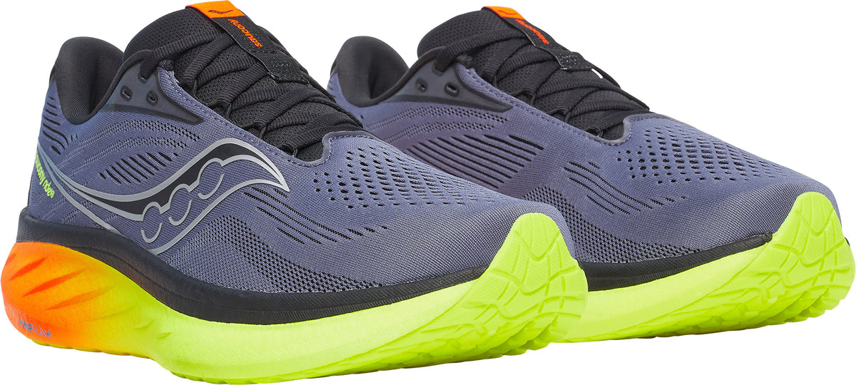 Saucony Ride 18 Mens Running Shoes - Grey