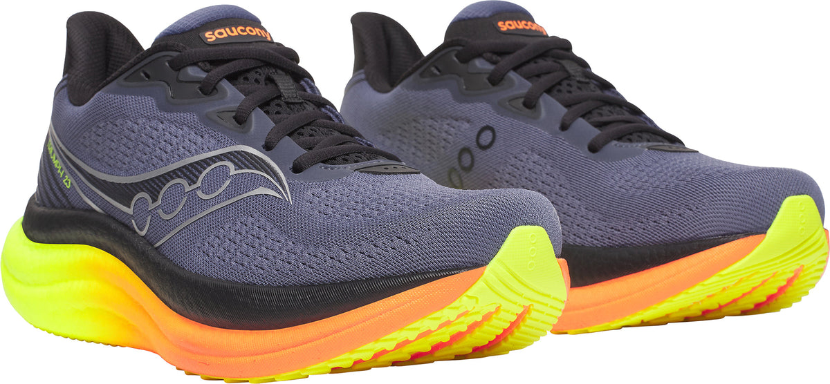 Saucony Triumph 23 Mens Running Shoes - Grey
