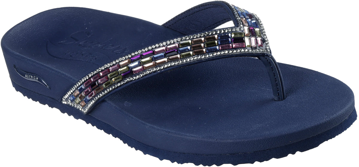 Skechers Arch Fit Meditation Glam Gal Womens Sandals - Blue