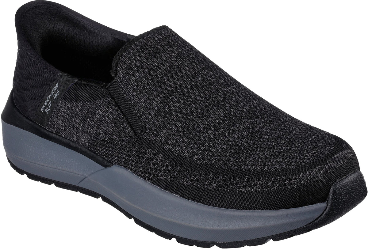 Skechers Neville Rovelo Mens Shoes - Black