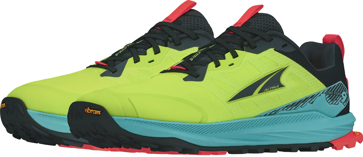 Altra Lone Peak 9+ Mens Trail Running Shoes - Green