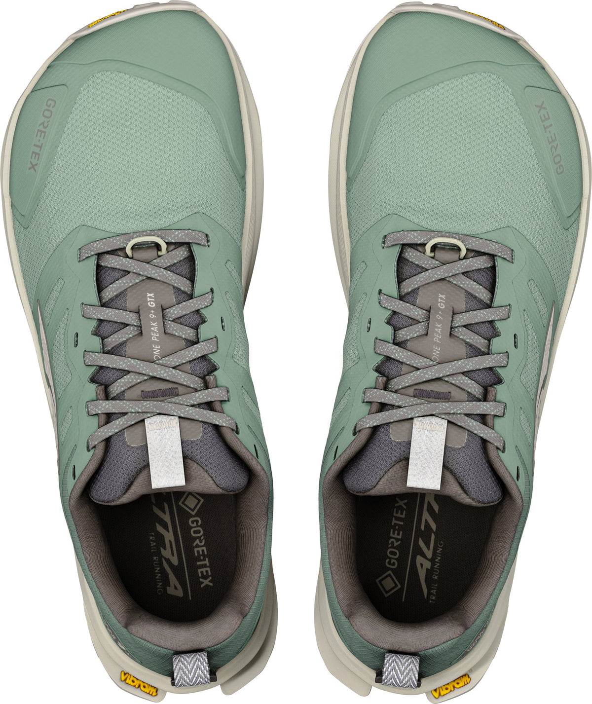 Altra Lone Peak 9+ GORE-TEX Mens Trail Running Shoes - Green