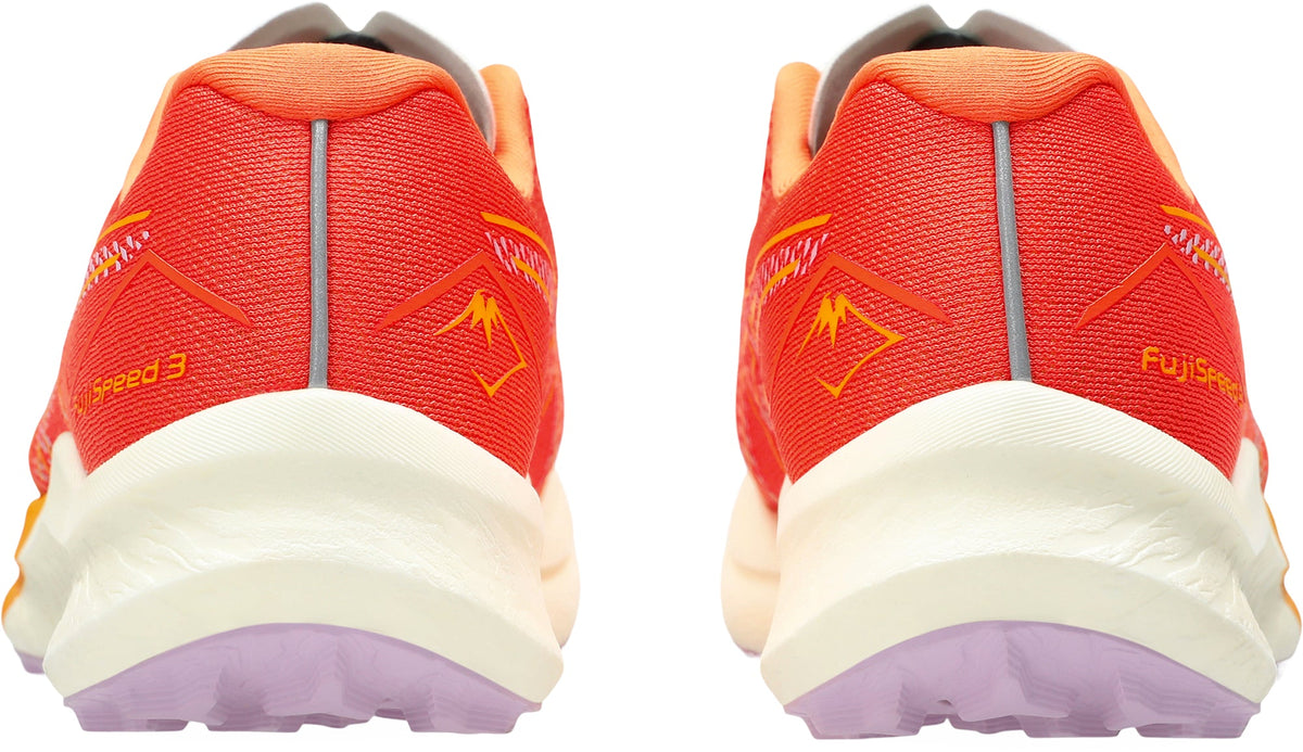 Asics FujiSpeed 3 Womens Trail Running Shoes - Orange