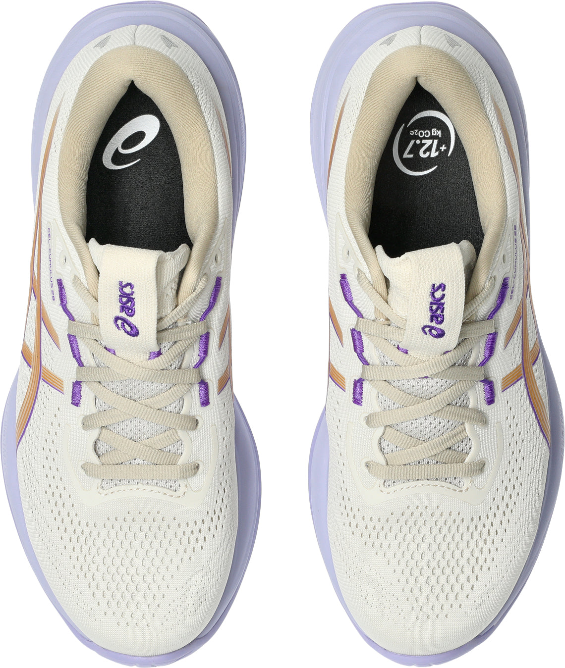 Asics Gel Cumulus 28 Womens Running Shoes - Cream