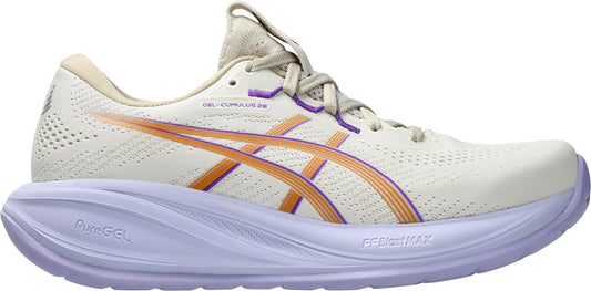 Asics Gel Cumulus 28 Womens Running Shoes - Cream