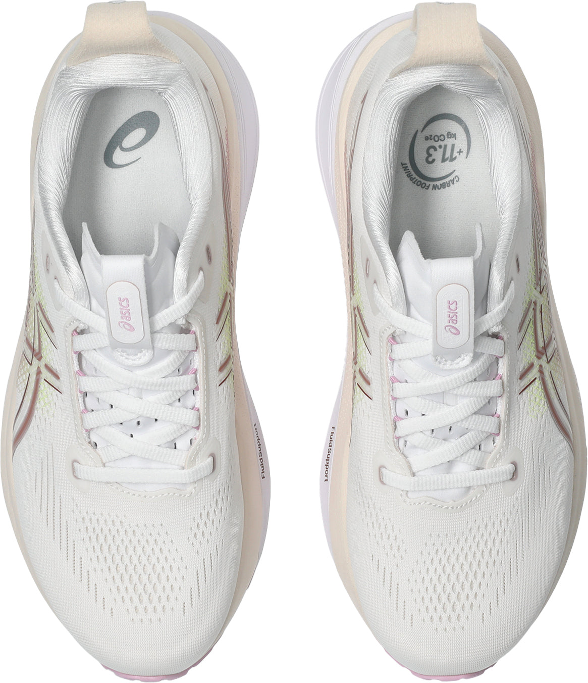 Asics Gel Kayano 33 Womens Running Shoes - White