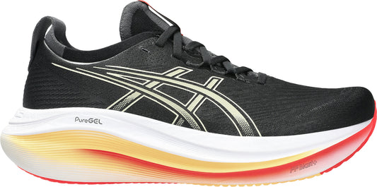 Asics Gel Nimbus 27 Mens Running Shoes - Black