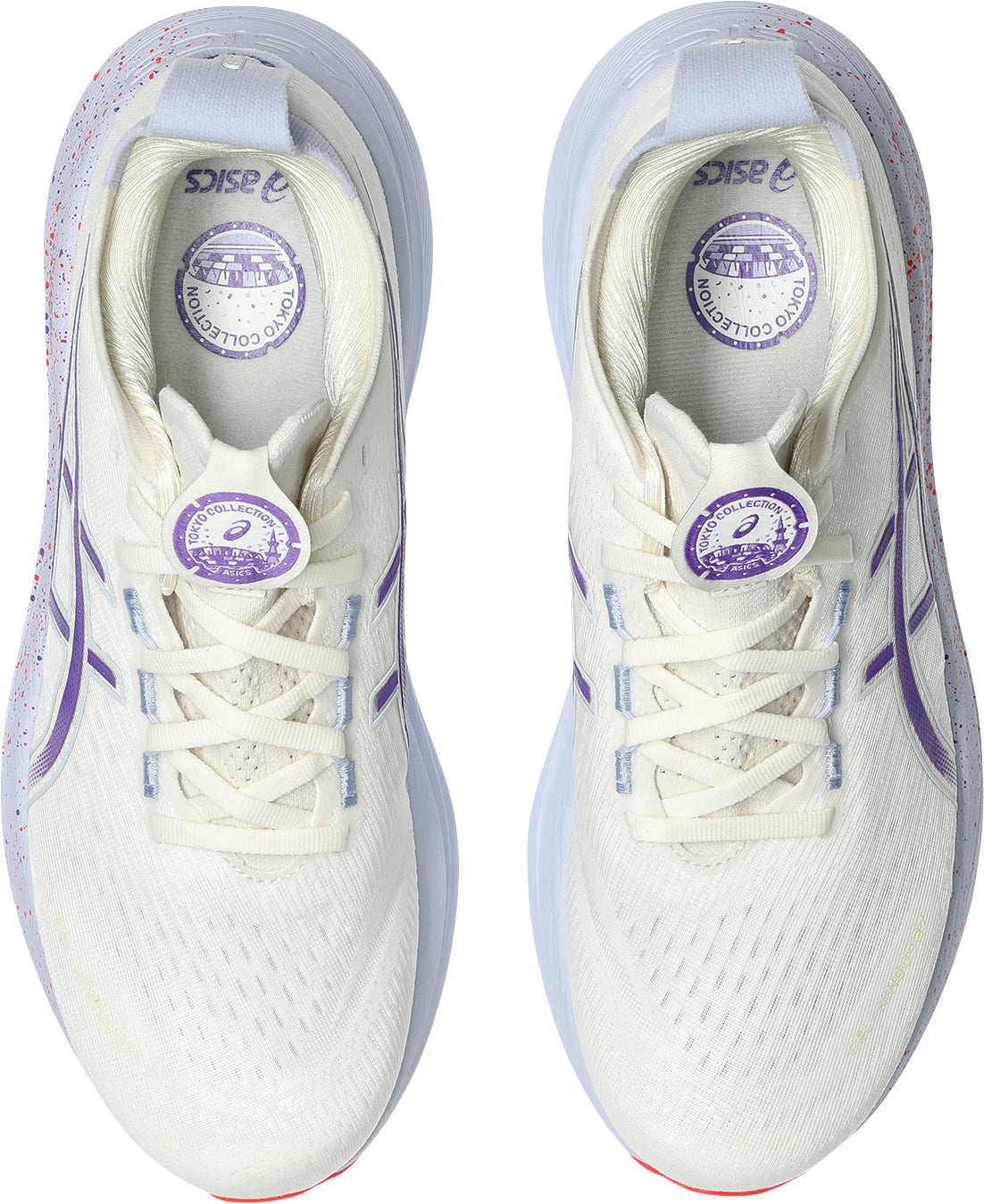 Asics Gel Nimbus 27 Tokyo Mens Running Shoes - Cream
