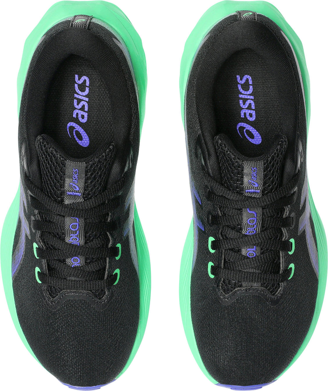 Asics NovaBlast 5 GS Junior Running Shoes - Black