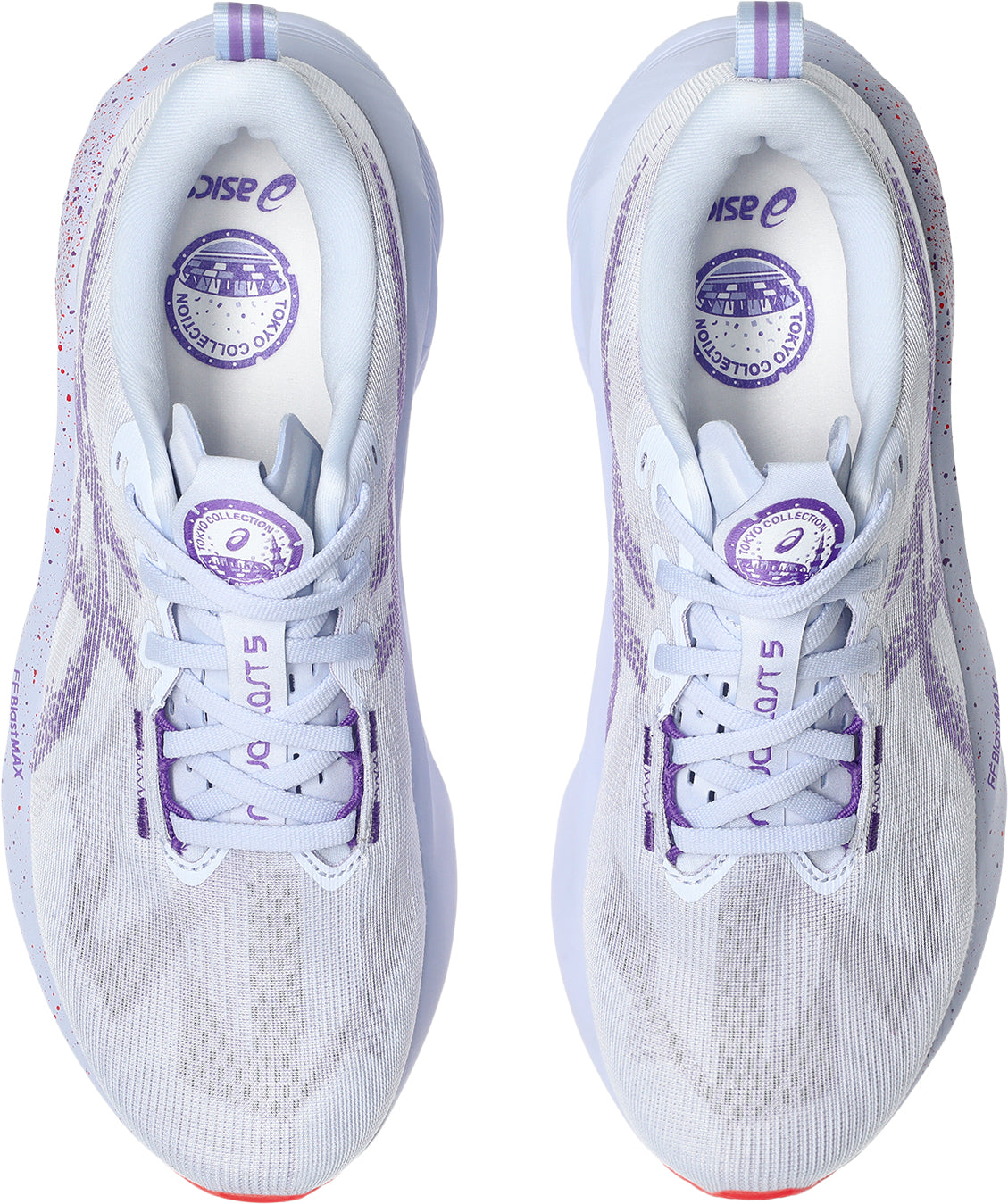 Asics NovaBlast 5 Tokyo Mens Running Shoes- Purple