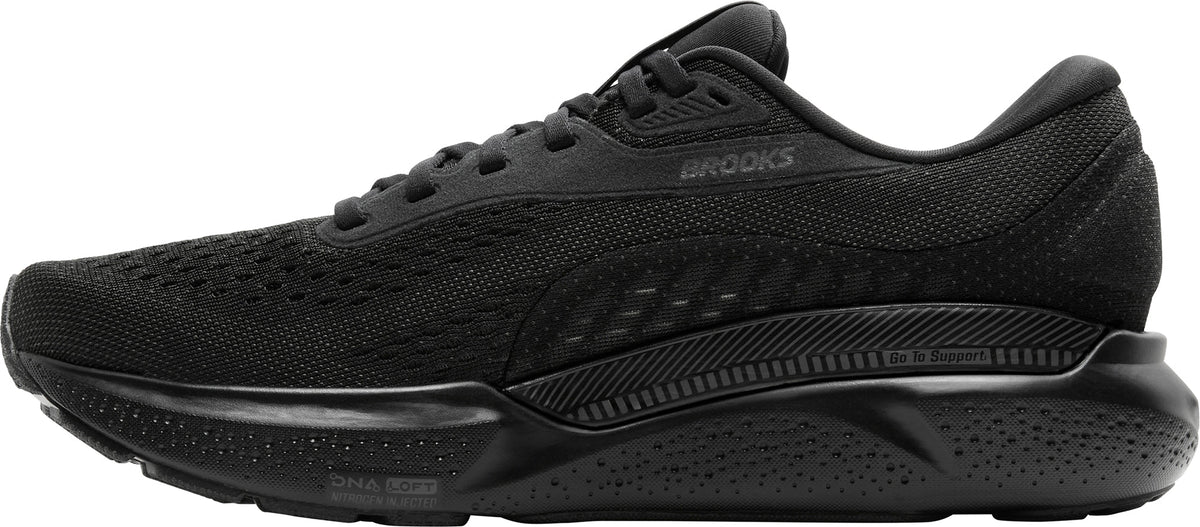 Brooks Adrenaline GTS 24 WIDE FIT (4E) Mens Running Shoes - Black