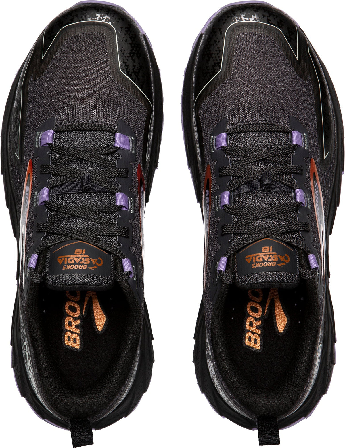 Brooks Cascadia 18 Womens Trail Running Shoes - Black