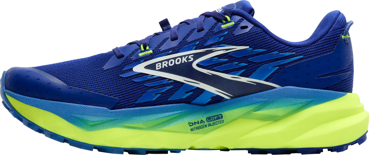 Brooks Cascadia 19 WIDE FIT Mens Trail Running Shoes - Blue
