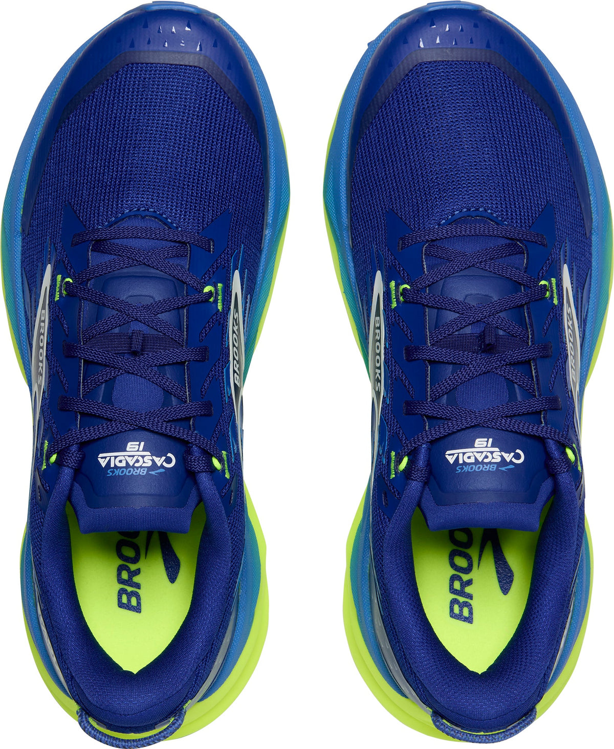 Brooks Cascadia 19 WIDE FIT Mens Trail Running Shoes - Blue