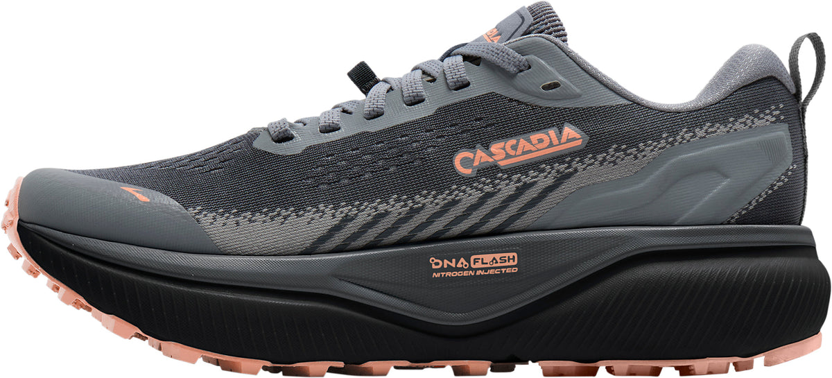 Brooks Cascadia 20 WIDE FIT Womens Trail Running Shoes - Grey