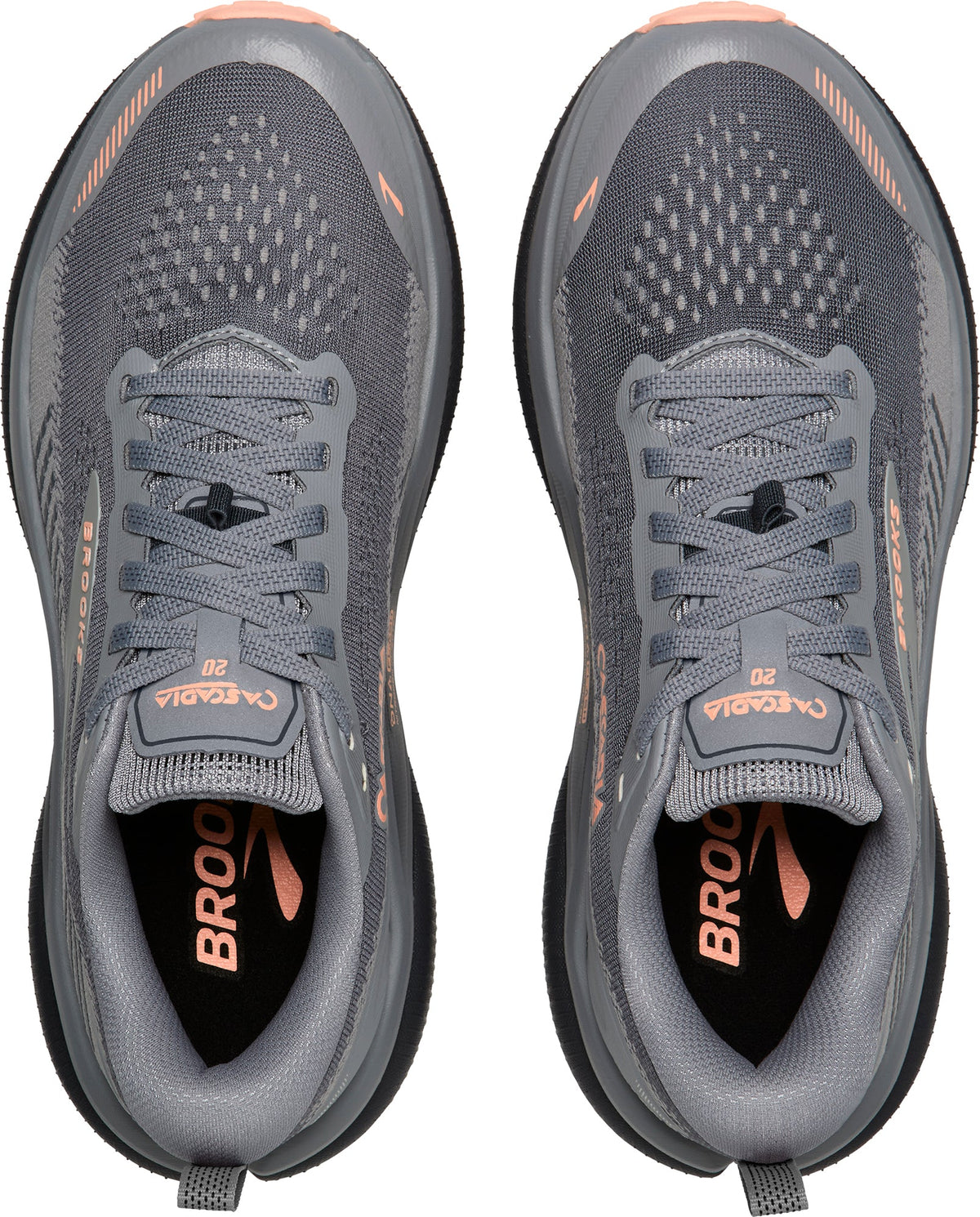 Brooks Cascadia 20 WIDE FIT Womens Trail Running Shoes - Grey