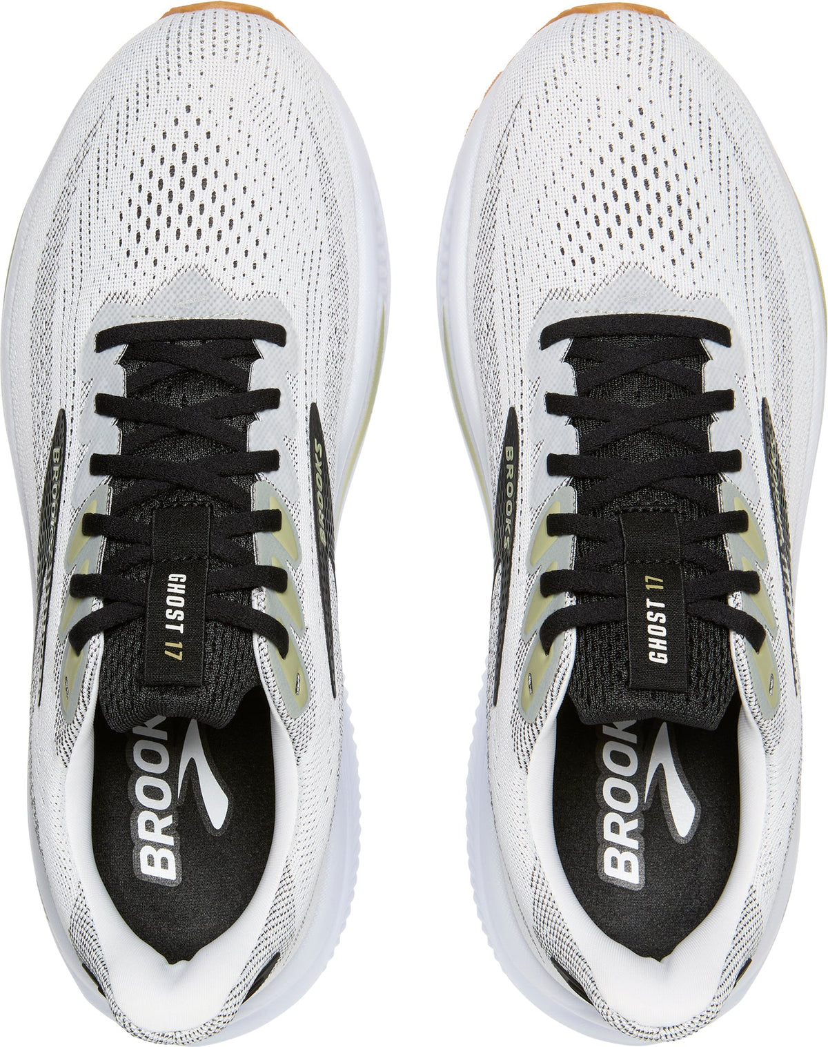 Brooks Ghost 17 Mens Running Shoes - White