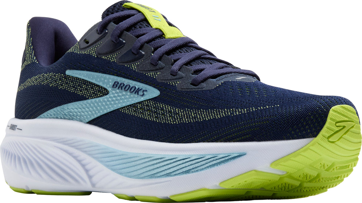 Brooks Ghost 17 WIDE FIT (2E) Mens Running Shoes - Blue