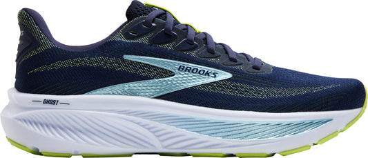 Brooks Ghost 17 WIDE FIT (2E) Mens Running Shoes - Blue
