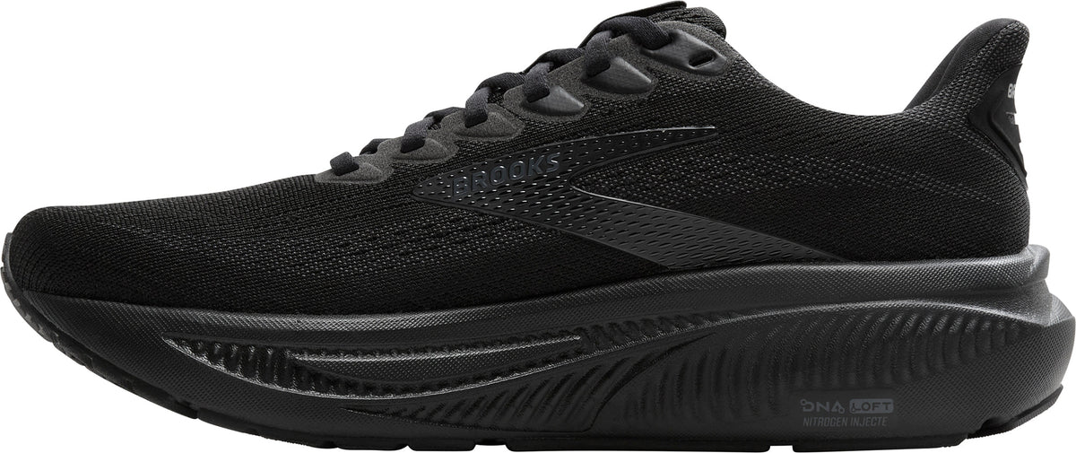 Brooks Ghost 17 WIDE FIT Womens Running Shoes - Black
