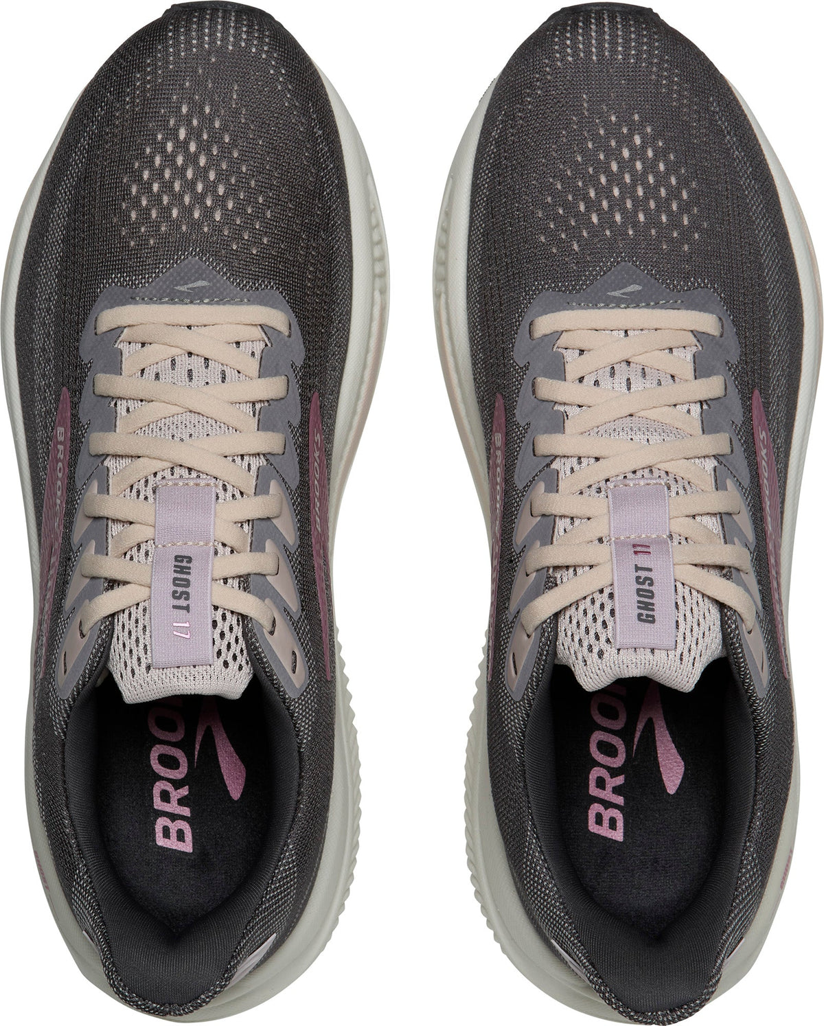 Brooks Ghost 17 Womens Running Shoes - Grey